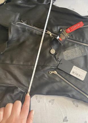 Брендовая кожаная куртка косуха s размер оригинал ventcouvert8 фото