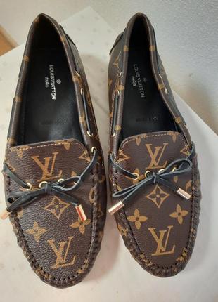 Лофери в стиле  louis vuitton