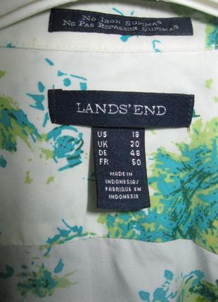 Женская рубашка   lands end / l-xl4 фото