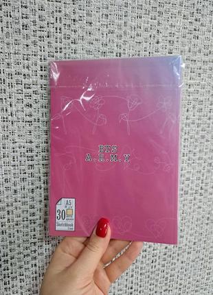 Скетчбук на скобе jin