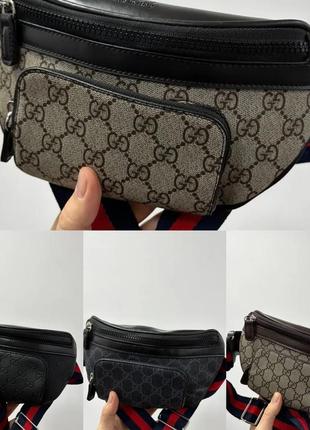 Сумка бананка у стилі gucci belt bag