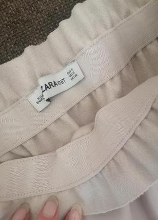 Кожаная юбка zara s2 фото