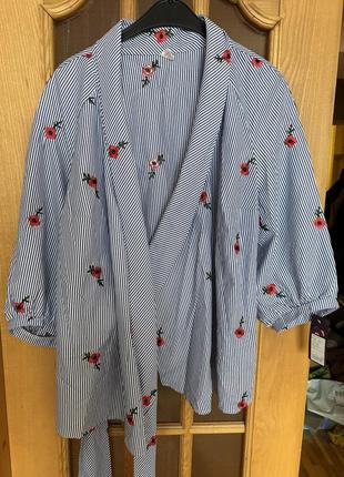 Блузка на запах