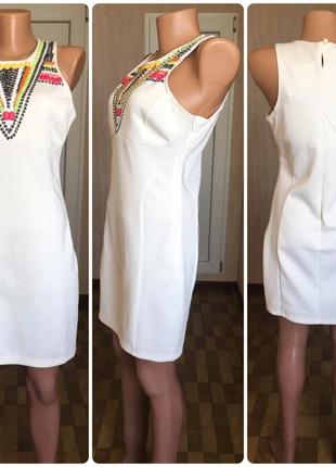 Стильне коротке плаття від lipsy london 14, підійде на 48