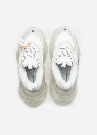 Мужские кроссовки  triple-s white 40-42-43-447 фото