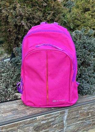 Яркий удобный оригинальный городской рюкзак martes virno розовый