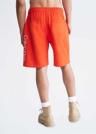 Новые шорты calvin klein (ck logo orange shorts ) с америки s,m,l2 фото
