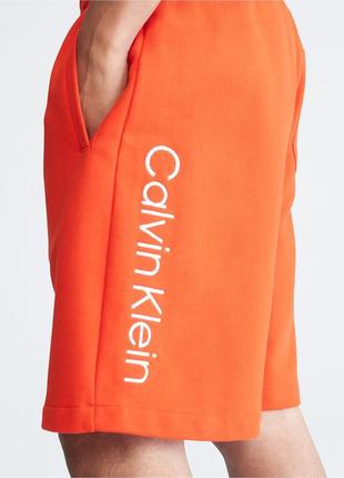 Новые шорты calvin klein (ck logo orange shorts ) с америки s,m,l3 фото