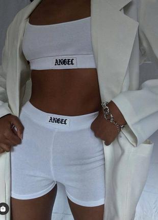 Комплект "angel" с шортами-боксерами8 фото
