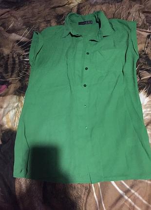 Яркая лёгкая блузка atmosphera размер xs-s