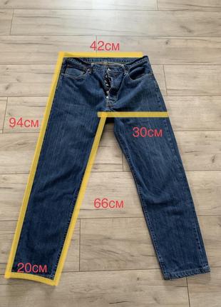 Джинси levis 501 w36 l326 фото