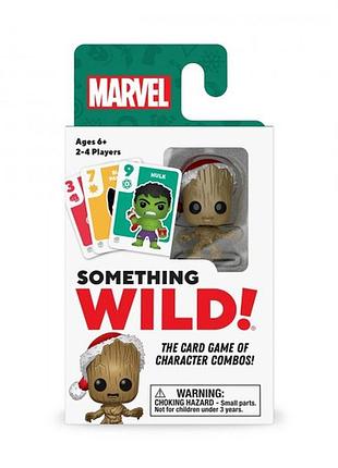 Настільна гра з картками funko something wild серії «вартові галактики» – малюк грут