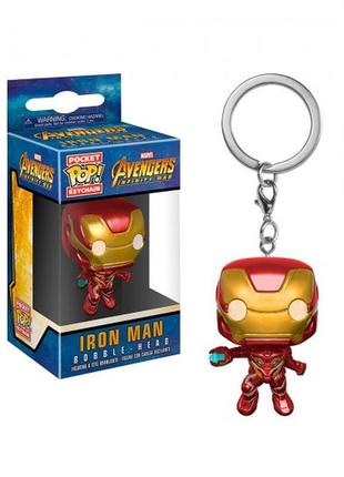 Ігрова фігурка на кліпсі funko pop! серії війна нескінченності - залізна людина