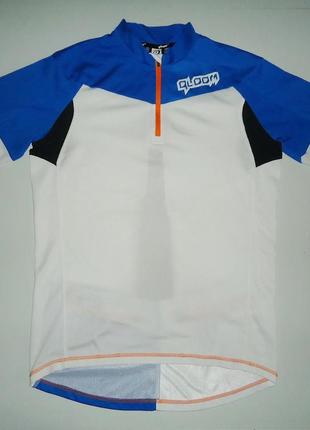 Велофутболка велоджерси qloom mtb cycling jersey (l)1 фото