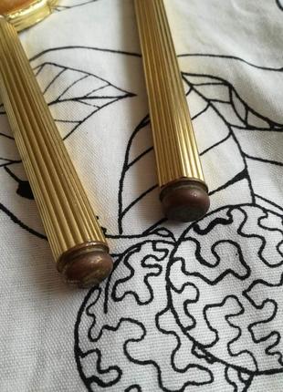 Винтажный набор зеркало и щетка