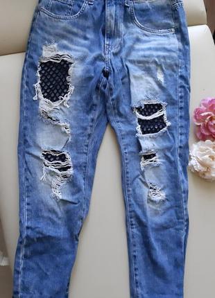 Джинсы gloriajeans mom fit