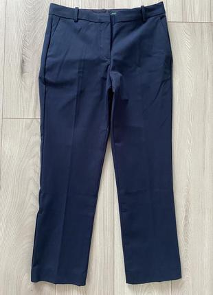 Брюки lacoste штани чіноси вкорочені сині бренд оригінал зі стрілами6 фото
