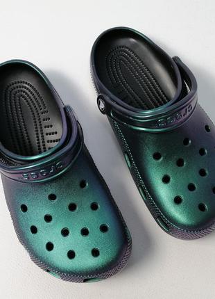 Женские босоножки кроксы сабо crocs prismatic clog оригинал2 фото