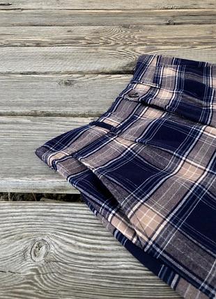 Штани жіночі палаццо брюки в клітинку clockhouse