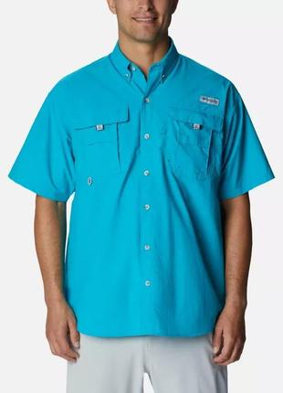 Мужская рубашка с коротким рукавом pfg bahama columbia sportswear ii