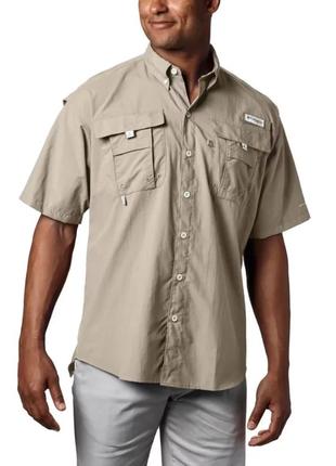 Мужская рубашка с коротким рукавом pfg bahama columbia sportswear ii