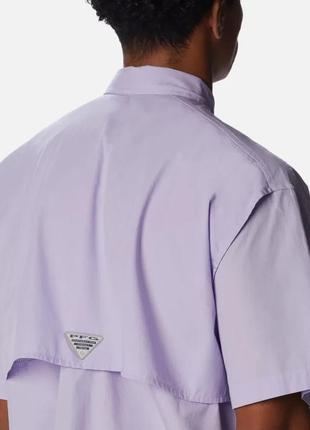 Чоловіча сорочка з коротким рукавом pfg bonehead columbia sportswear5 фото