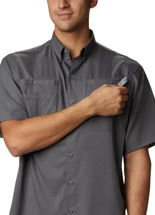 Мужская рубашка с коротким рукавом pfg tamiami columbia sportswear ii4 фото