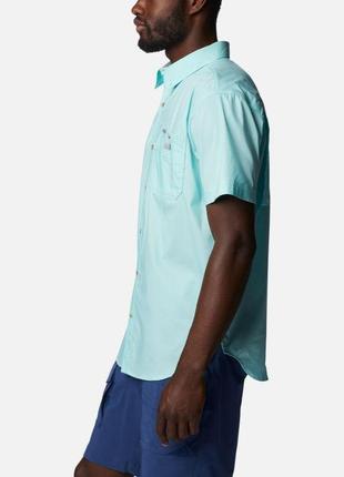 Чоловіча сорочка з коротким рукавом pfg bonefish columbia sportswear3 фото