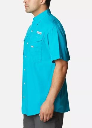 Чоловіча сорочка з коротким рукавом pfg bonehead columbia sportswear3 фото