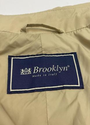 Тренч brooklyn  made in italy винтаж vintage8 фото