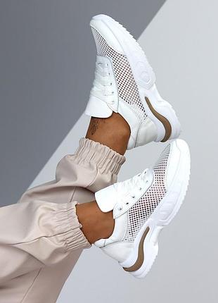 ❤️ кожаные кроссовки