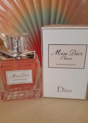 Туалетна вода dior miss dior cherie blooming bouquet 90мл