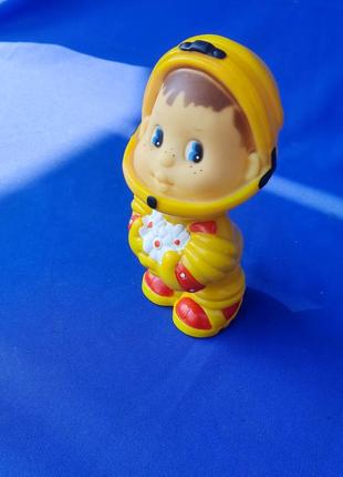 Игрушка резиновая ссср космонавт игрушка советская2 фото