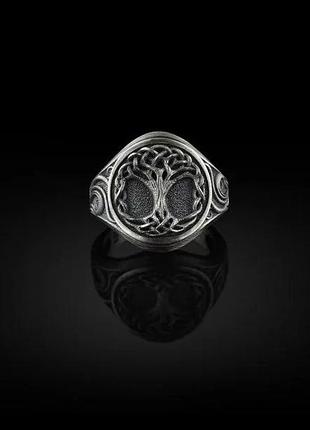 Мужской перстень "дерево рода"