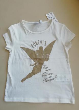 Футболка для дівчинки річна з блискучою зубною феєю 2