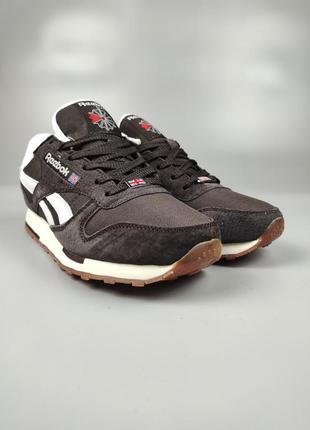 Кросівки чоловічі reebok classic brown