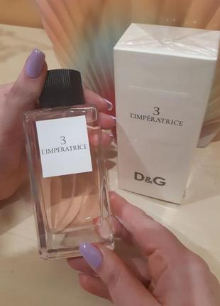 Туалетна вода d&amp;g l'imperatrice 3  100мл