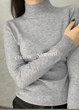 Базовый гольф водолазка милано milano2 фото