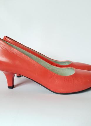 Туфли кожаные