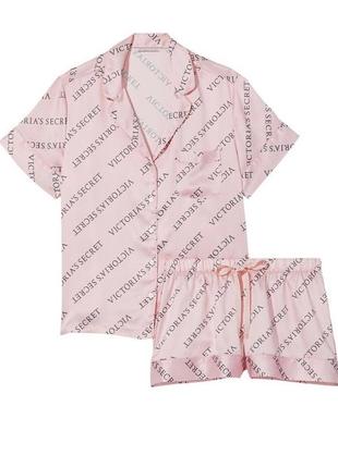 Сатиновая пижама victoria’s secret1 фото