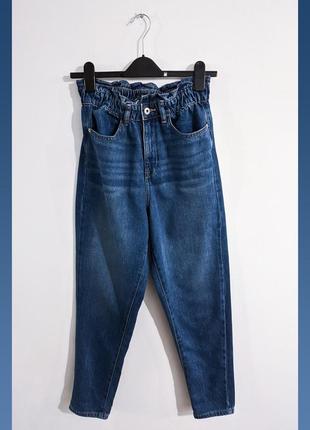 Джинсы с высокой посадкой fandf denim jeans