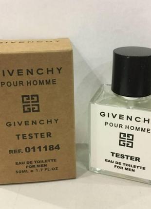 Тестер givenchy pour homme 50 ml, живанші пур хом1 фото