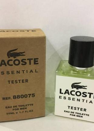 Мужские духи lacoste essential тестер