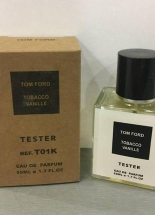 Тестер Tom ford noir de noir 50 ml, том форд табак- ваниль унисекс