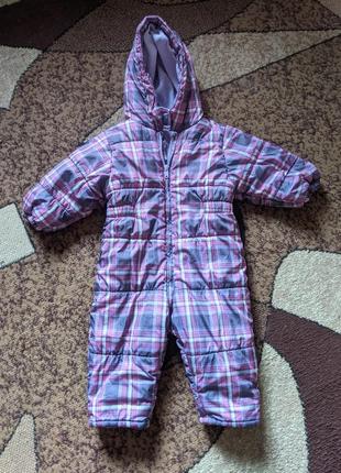 Комбинезон утепленный весна-осень 9-12 мес