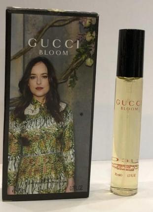 Жіночий мініпарфуми gucci bloom gucci 20 ml, гуччі блум