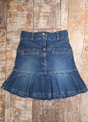 Джинсова спідниця на дівчинку 6 років