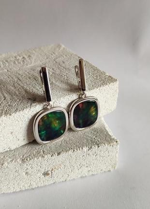 Серебряные серьги