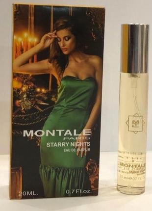 Мини-парфюм унисекс montale starry nights 20 ml, монталь старые найт