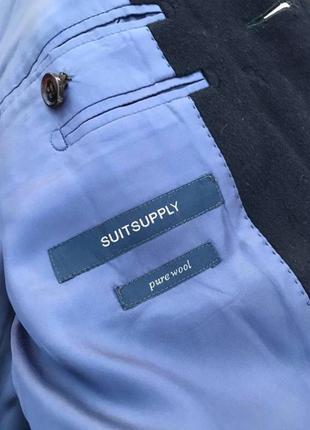 Пальто suitsupply шерстяное стильное актуальное suit supply  премиальное тренд люкс3 фото